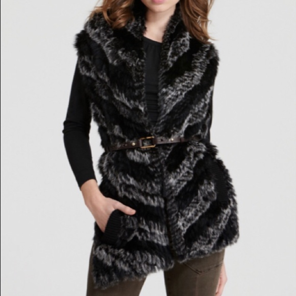 Marc By Marc Jacobs Fur Vest O/S